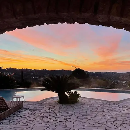 Sea View In The French Riviera