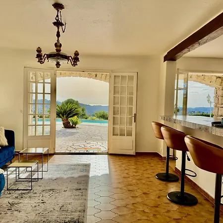 Villa Sea View In The French Riviera La Colle-sur-Loup